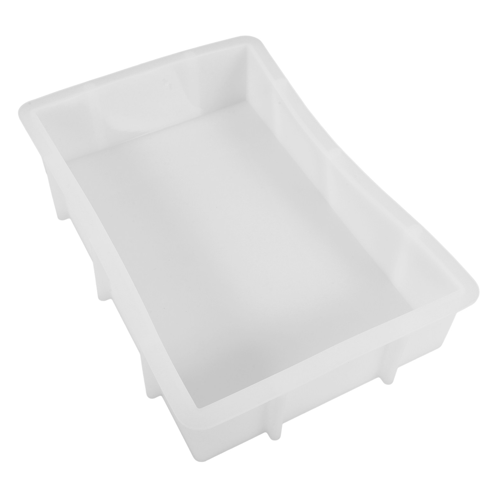 Silicone Mold Tray - แม่พิมพ์ซิลิโคนเรซิ่นรูปทรงสี่เหลี่ยมผืนผ้าขนาดใหญ่ ถาดลึกสำหรับหล่อเรซิ่นอีพ็อกซี่ ใช้สำหรับเก็บรักษาดอกไม้ งานฝีมือ DIY แม่พิมพ์อีพ็อกซี่