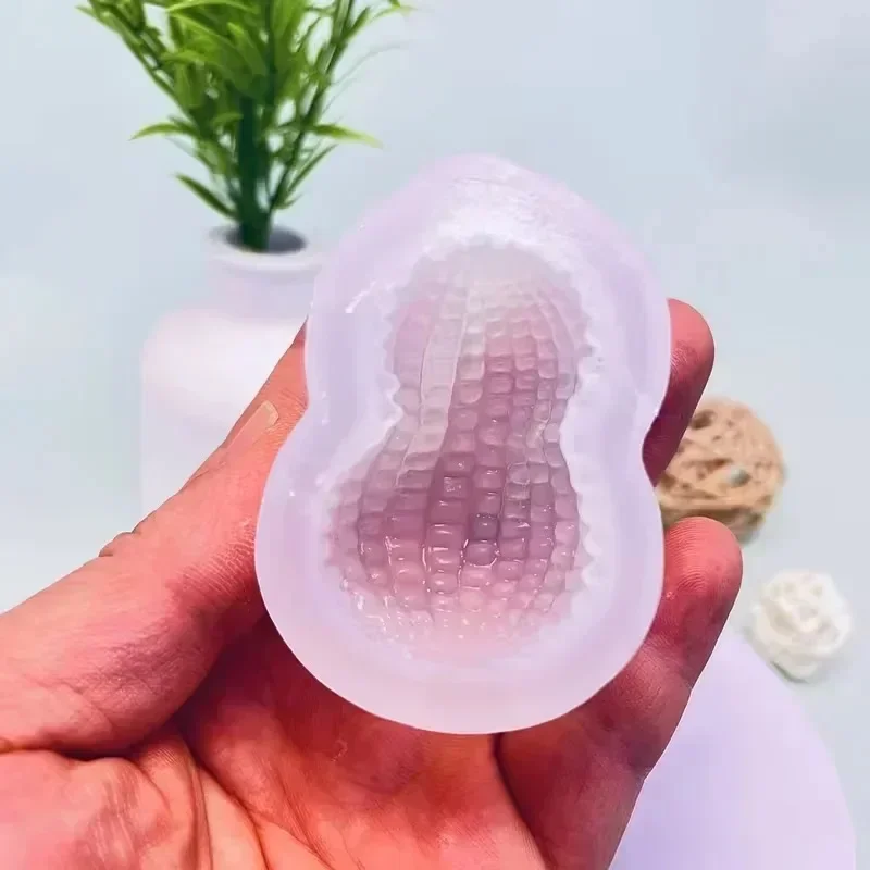 แม่พิมพ์ซิลิโคนรูปถั่วลิสง 3 ช - Resin Crafts Diy บทวิจารณ์และราคา