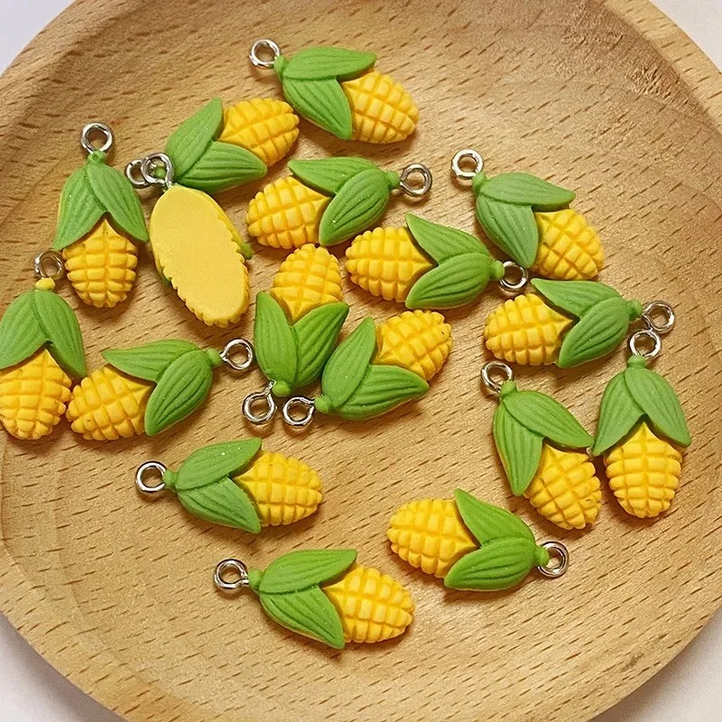 ชาร์มเรซิ่นรูปข้าวโพดและผักขนา - Resin Craft Supplies บทวิจารณ์และราคา