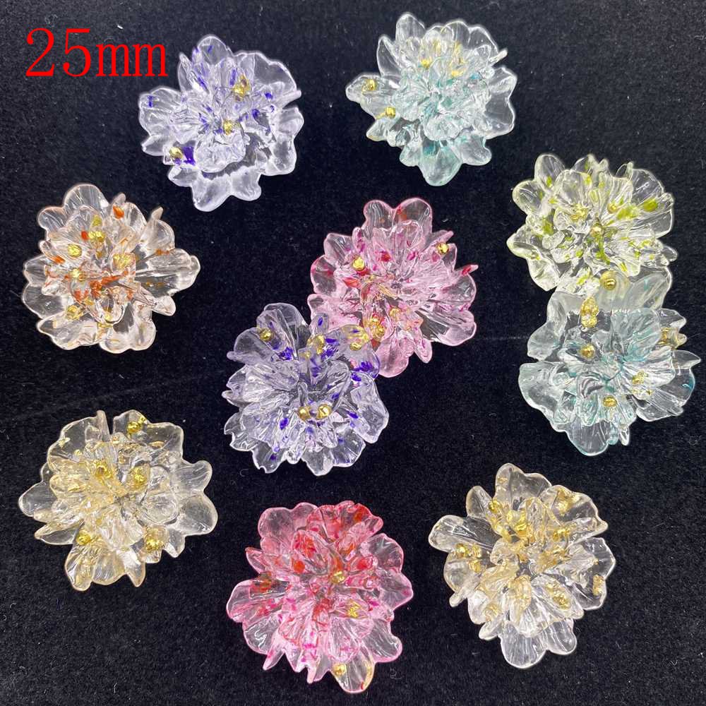10ชิ้นเรซิ่นสีสันทองฟอยล์คริสต - Resin Craft Ideas บทวิจารณ์และราคา