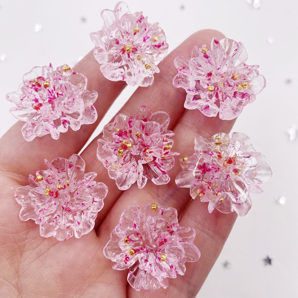 10ชิ้นเรซิ่นสีสันทองฟอยล์คริสต - Resin Craft Ideas บทวิจารณ์และราคา