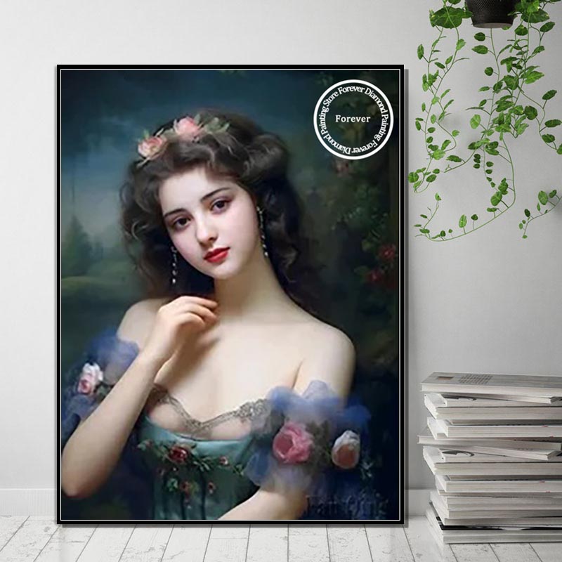 ภาพปักครอสติชลายเพชร ศิลปะ AI  - Resin Craft Ai บทวิจารณ์และราคา