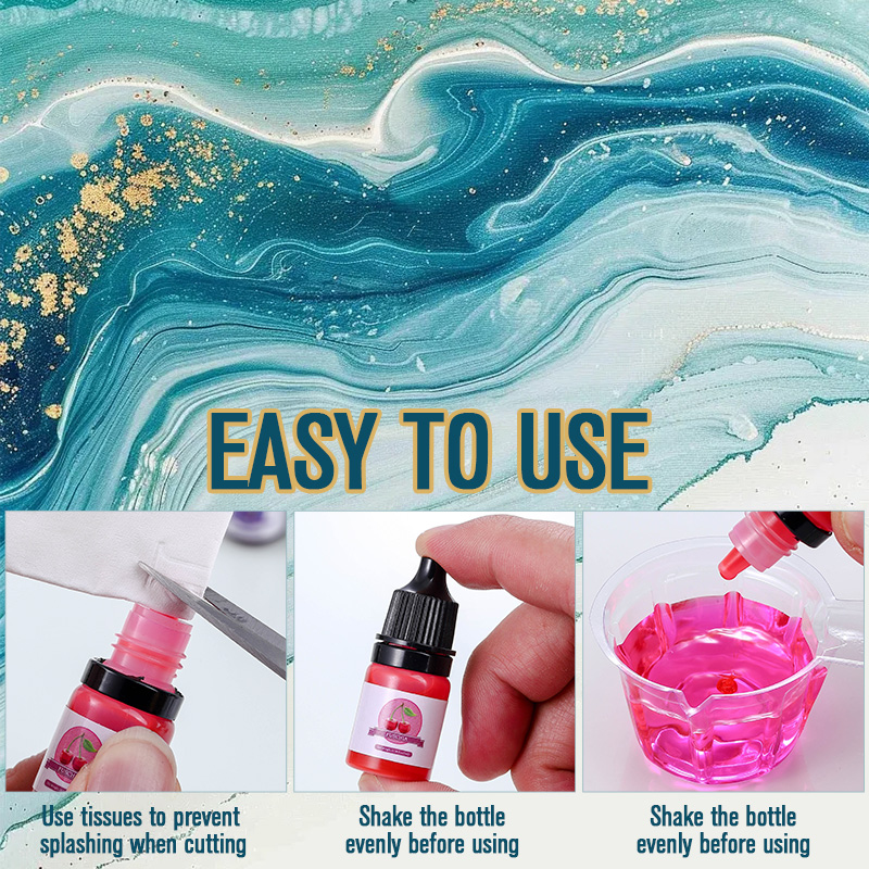 สีผสมเรซิ่นอีพ็อกซี่ 24 สีสดใส - Serving Tray Mold บทวิจารณ์และราคา