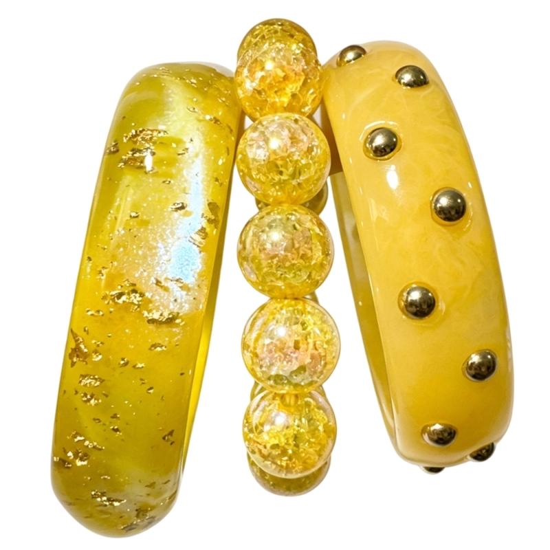 P9FE แพ็ค 1 ชุดกำไลข้อมือเรซิน - Resin Glitter Pack บทวิจารณ์และราคา