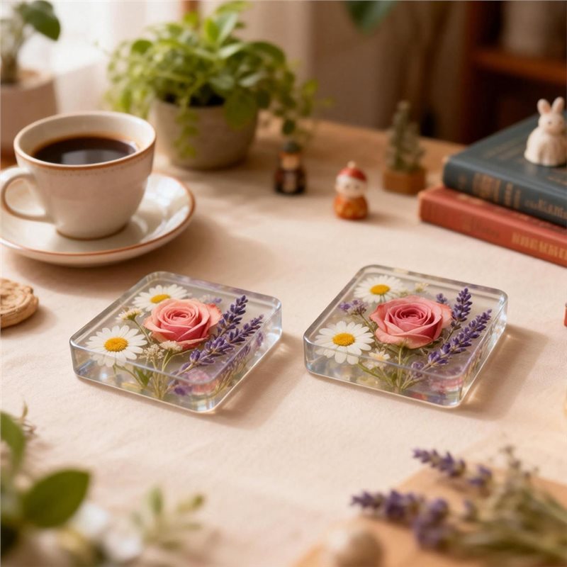 แม่พิมพ์เรซิ่นซิลิโคนแบบหลุมลึ - Coaster Mold Round บทวิจารณ์และราคา