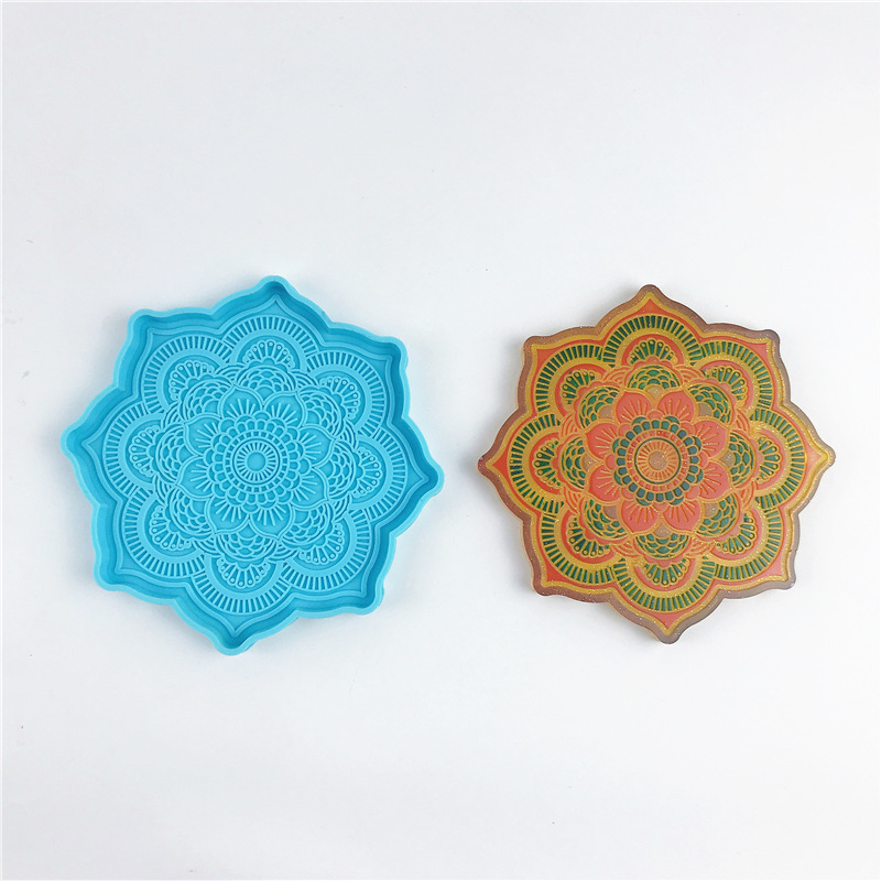 Mandala Coaster แม่พิมพ์ซิลิโค - Coaster Mold Round บทวิจารณ์และราคา