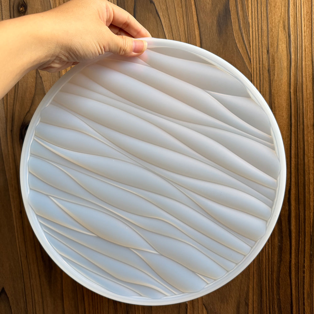 แม่พิมพ์ซิลิโคนถาดกลมขนาดใหญ่  - Coaster Mold Round บทวิจารณ์และราคา