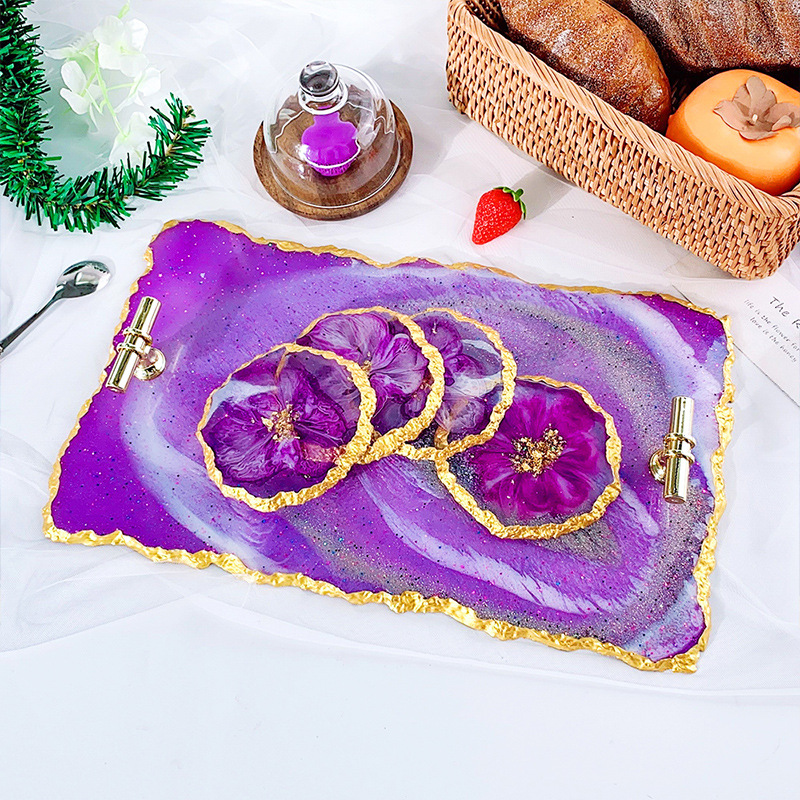 DM413 Drusy Coaster แม่พิมพ์เร - Serving Tray Mold บทวิจารณ์และราคา