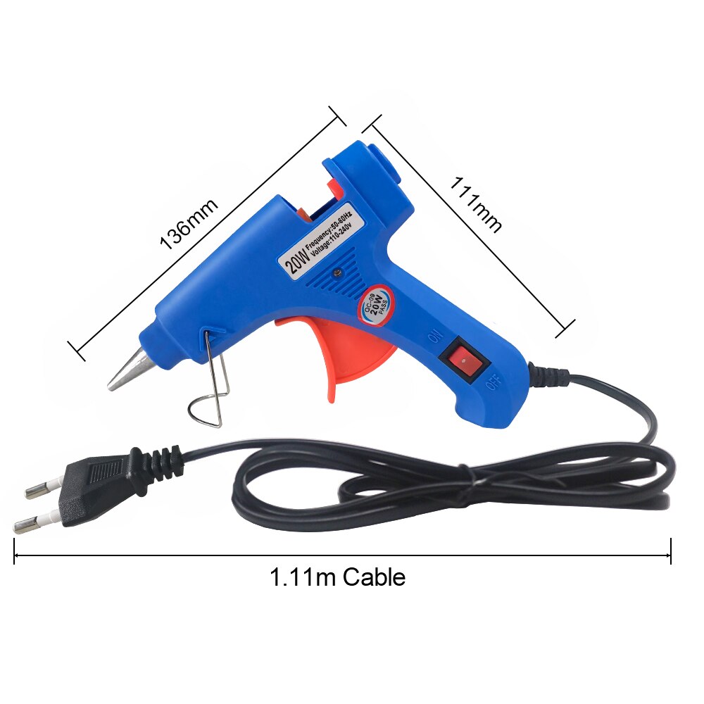 ปืนยิงกาวร้อน20W เครื่องมืออุณ - Heat Gun Small บทวิจารณ์และราคา