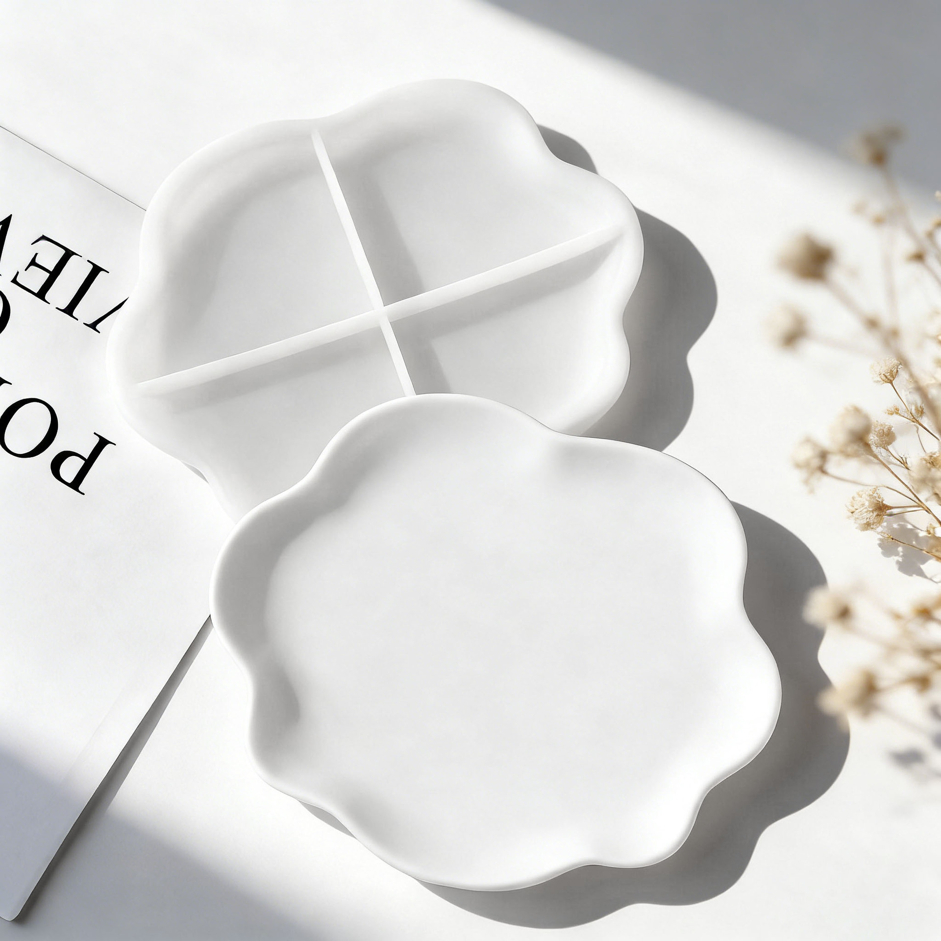 แม่พิมพ์ซิลิโคนทำที่รองแก้วเรซ - Serving Tray Mold บทวิจารณ์และราคา