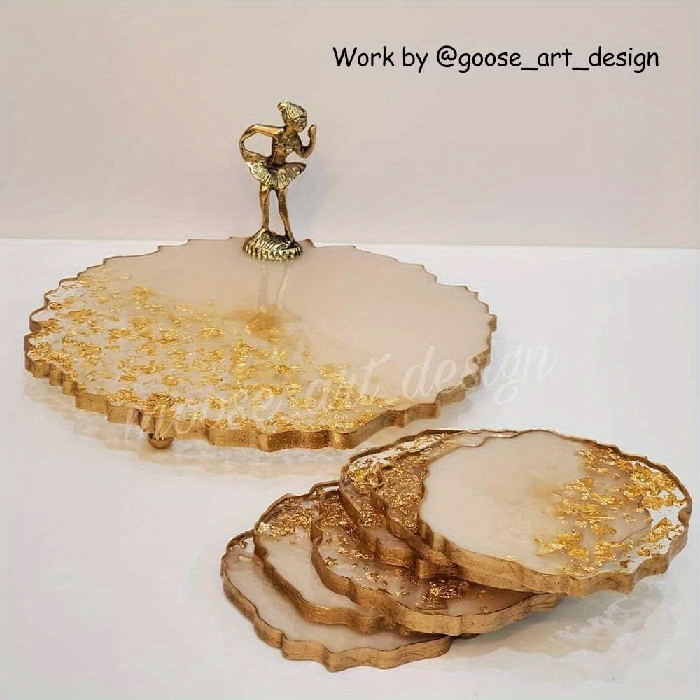 ชุดแม่พิมพ์ซิลิโคนเรซินรูปทรงห - Geode Mold Silicone บทวิจารณ์และราคา
