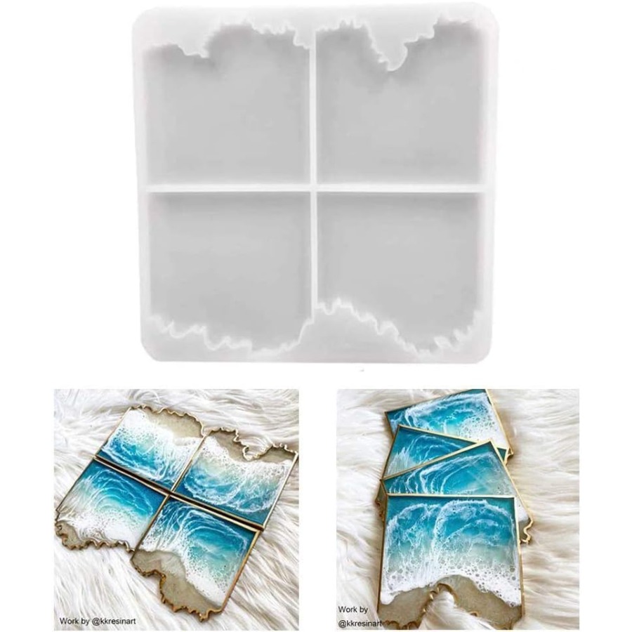 แม่พิมพ์ซิลิโคนรูปคลื่นทะเล, แ - Resin Ocean Wave Mold บทวิจารณ์และราคา