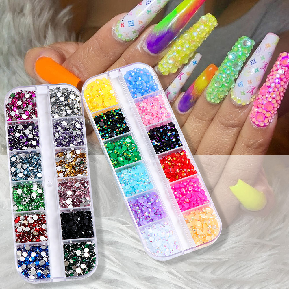 ชุดเพชรเรซิ่น AB แบบเจลลี่ ขนา - Resin Glitter Pack บทวิจารณ์และราคา