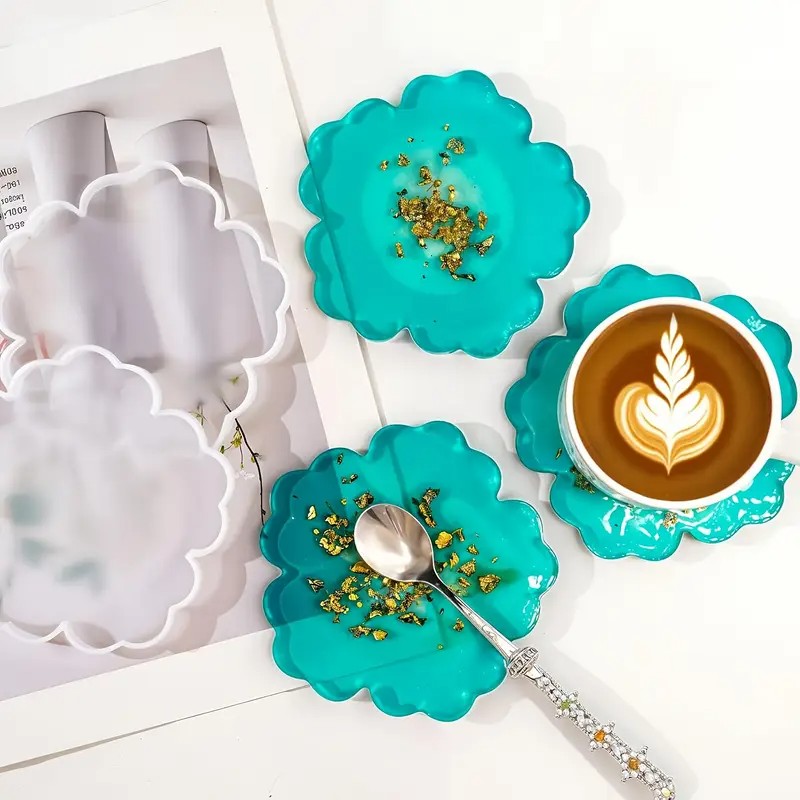 แม่พิมพ์เรซิ่นรูปซากุระ DIY -  - Geode Mold Silicone บทวิจารณ์และราคา