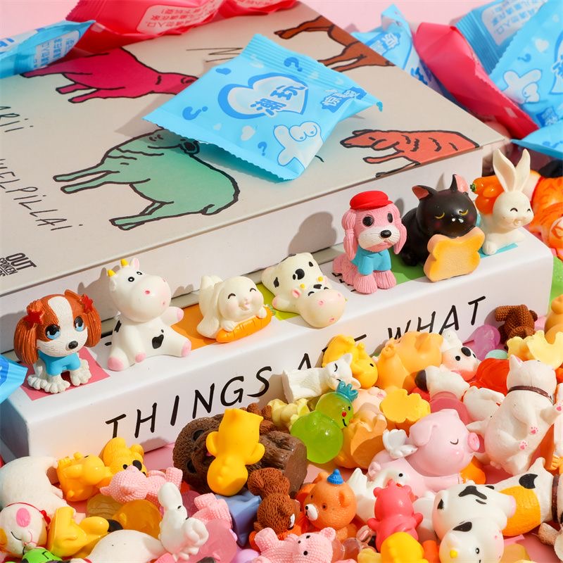 40 ชิ้น/ชุด กล่องสุ่มลายการ์ตู - Resin Craft Ideas บทวิจารณ์และราคา