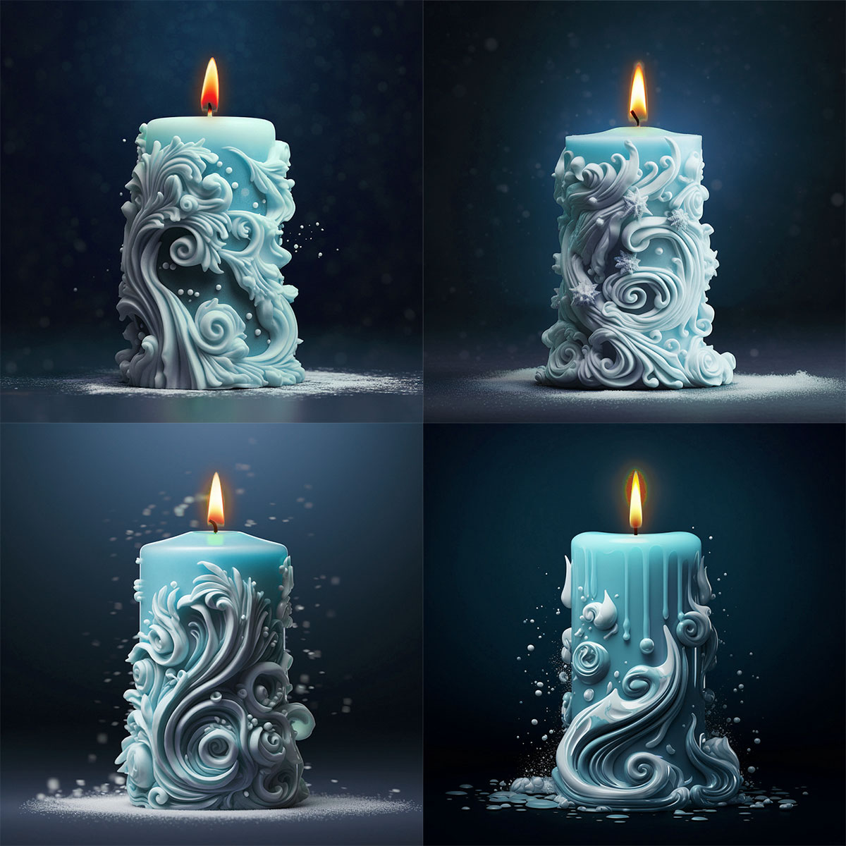เรขาคณิตแกะสลักทรงกระบอกซิลิโค - Resin Ocean Wave Mold บทวิจารณ์และราคา