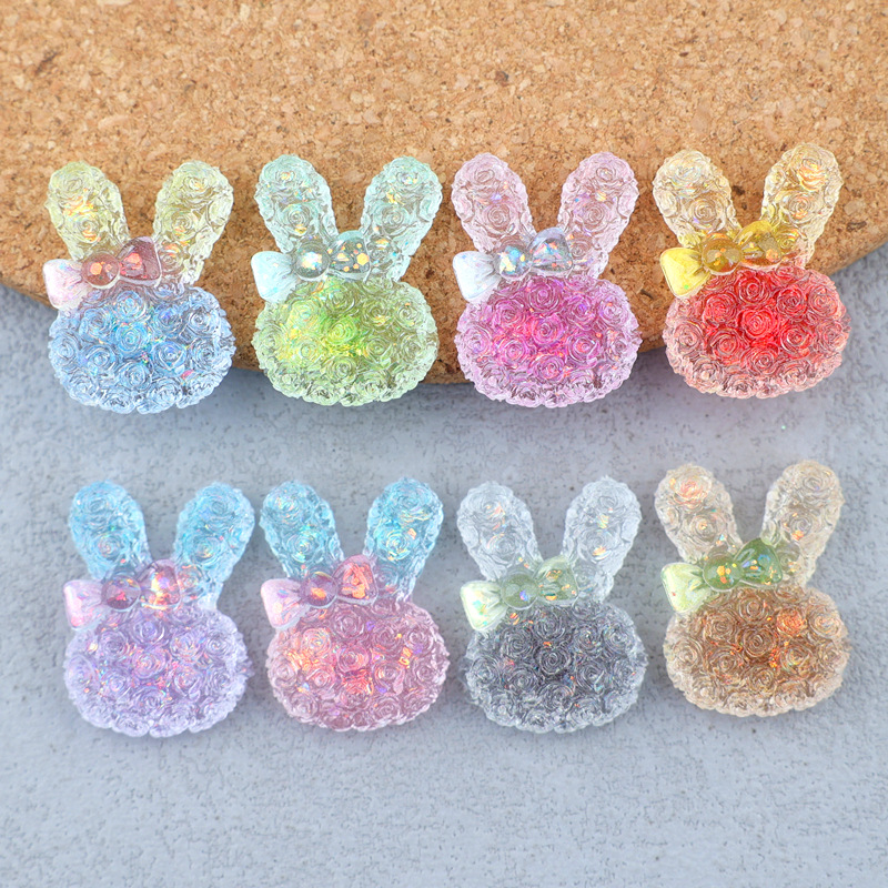 เรซิ่นรูปกระต่ายเรืองแสงไล่สี  - Resin Crafts Diy บทวิจารณ์และราคา