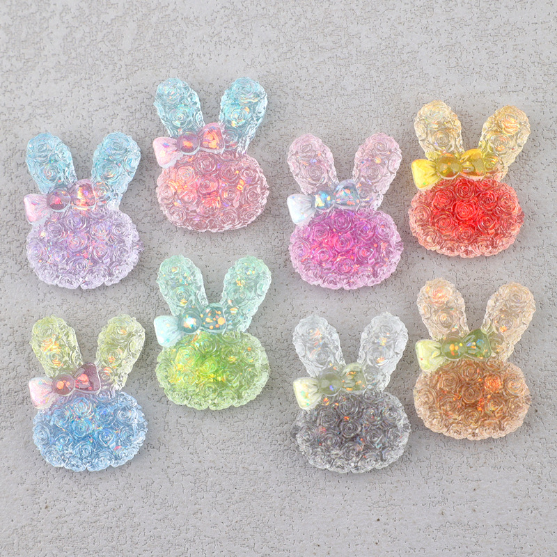 เรซิ่นรูปกระต่ายเรืองแสงไล่สี  - Resin Crafts Diy บทวิจารณ์และราคา