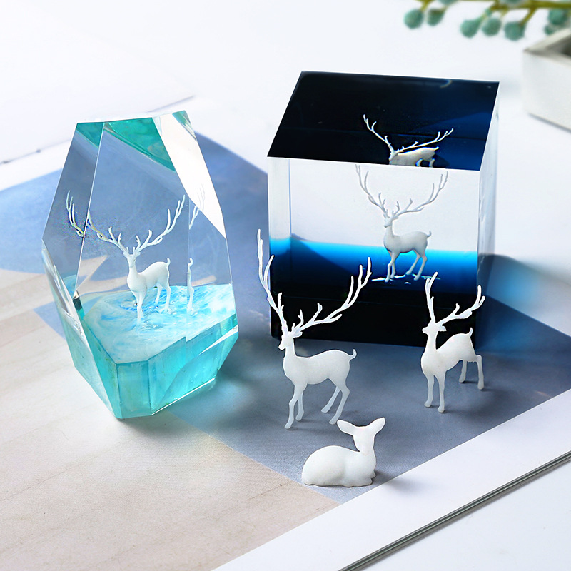 SNASAN 6 ชิ้น 3D Micro Swan ภู - Resin Ocean Wave Mold บทวิจารณ์และราคา