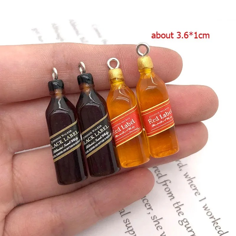 จี้เรซิ่นรูปขวดไวน์ขนาดเล็ก 10 - Resin Crafts Diy บทวิจารณ์และราคา