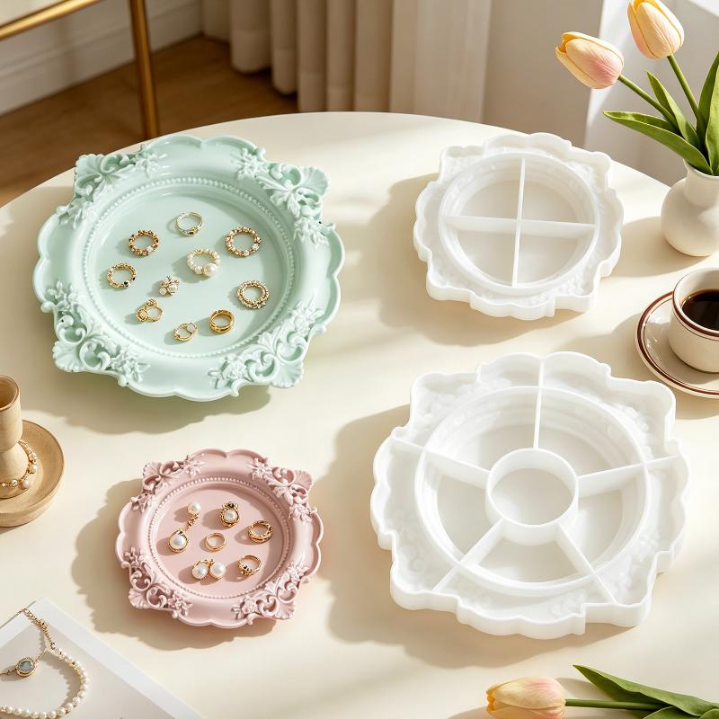 แม่พิมพ์ซิลิโคนลายฉลุสไตล์บาโร - Silicone Mold Tray บทวิจารณ์และราคา