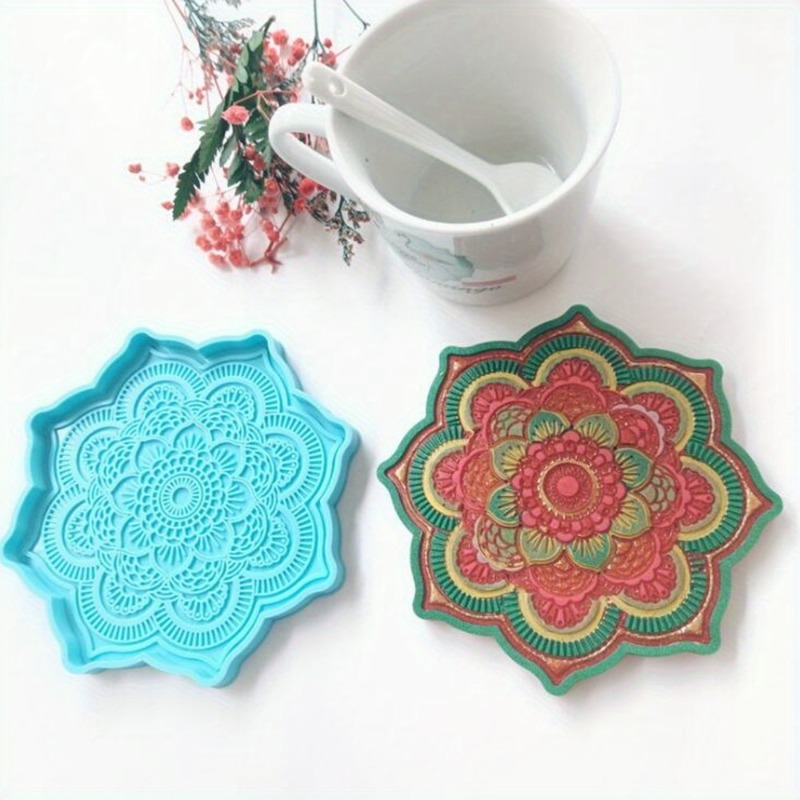 Mandala Coaster แม่พิมพ์ซิลิโค - Coaster Mold Round บทวิจารณ์และราคา