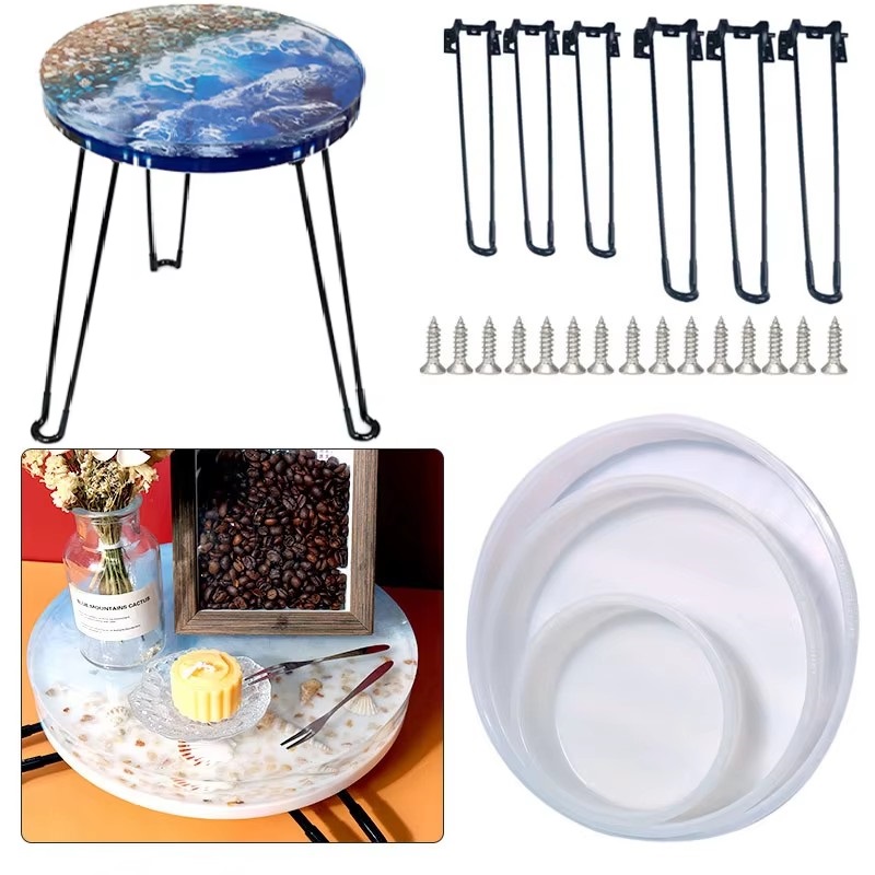 แม่พิมพ์เรซิ่น UV ทรงกลมขนาดให - Coaster Mold Round บทวิจารณ์และราคา