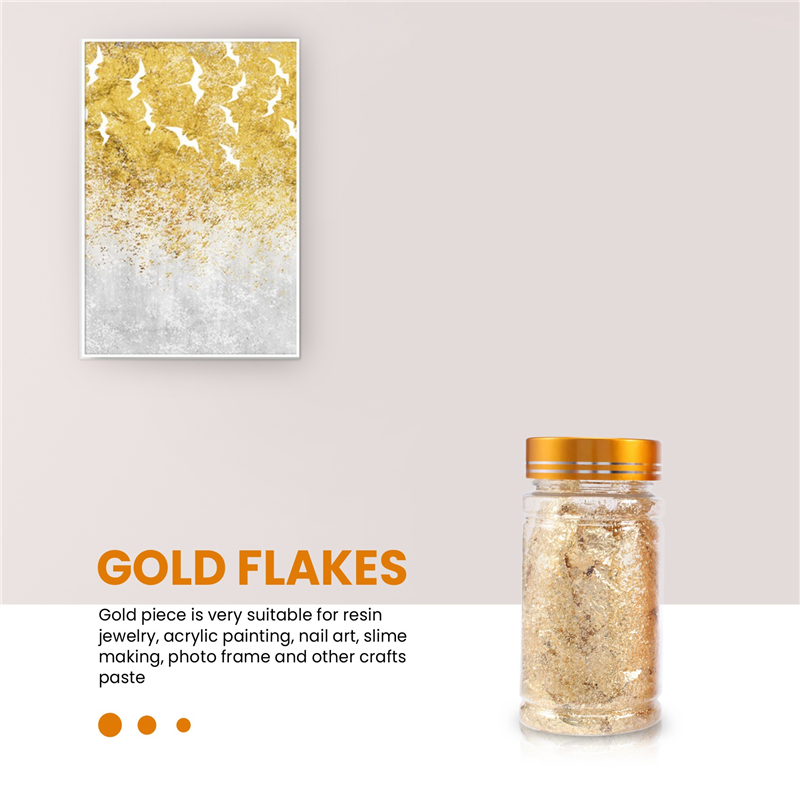 ABEZ ทองฟอยล์ Flakes สําหรับถา - Gold Foil Flakes บทวิจารณ์และราคา