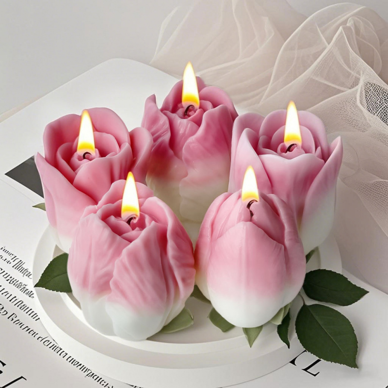 แม่พิมพ์เทียนซิลิโคนรูปดอกทิวล - Resin Craft Ideas บทวิจารณ์และราคา