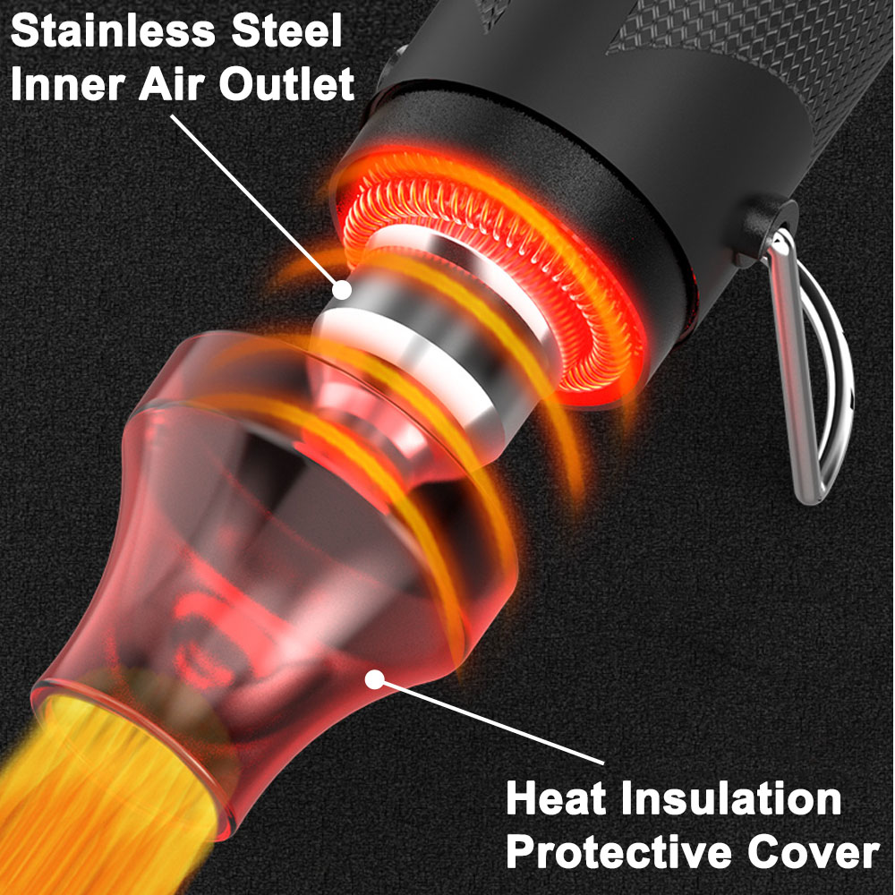 300W HOT AIR GUN แบบพกพา Mini  - Heat Gun Small บทวิจารณ์และราคา