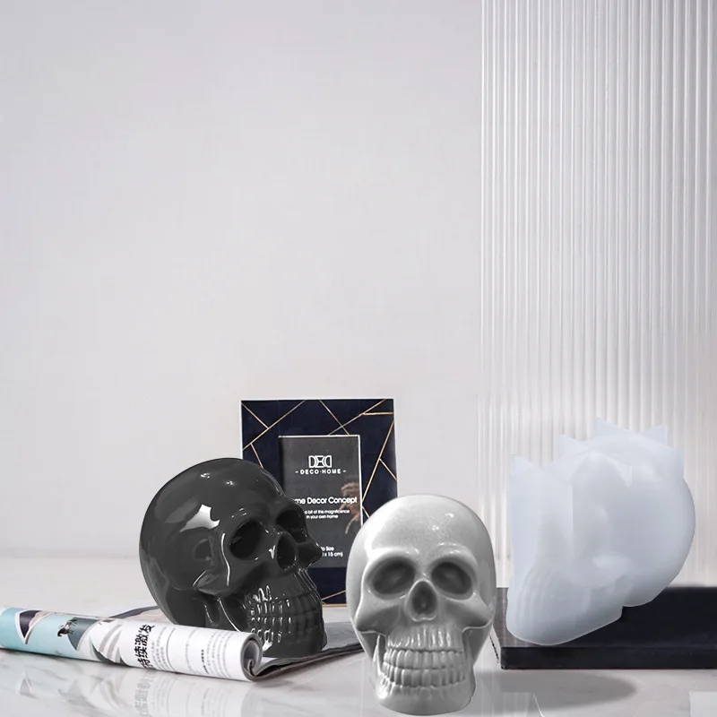 แม่พิมพ์เทียนกะโหลกซิลิโคน3มิต - Resin Craft Ideas บทวิจารณ์และราคา